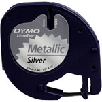 DYMO S0721750 Tape Metallic Silver