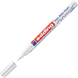 Edding 4-780-9-049 Extra Fine Bullet Tip Paint Marker E-780 White