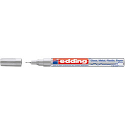 Edding 4-780-9-054 Extra Fine Bullet Tip Paint Marker E-780 Silver