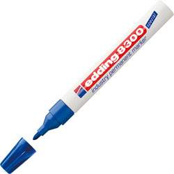 Edding 4-8300003 Industry Permanent Marker 8300 Blue