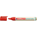 Edding 4-21002 EcoLine Bullet Tip Permanent Marker 21 Red