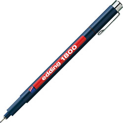 Edding 4-180001001 Profipen Fineliner 0.25mm 1800 Black