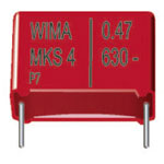 Wima MKS4D031002A00MS MKS4 0.1uF ±20% 100V Radial Polyester Film Capacitor