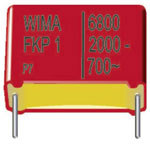 Wima FKP1U001004B00KS FKP1 100pF ±10% 2000V Radial Polypropylene Capacitor