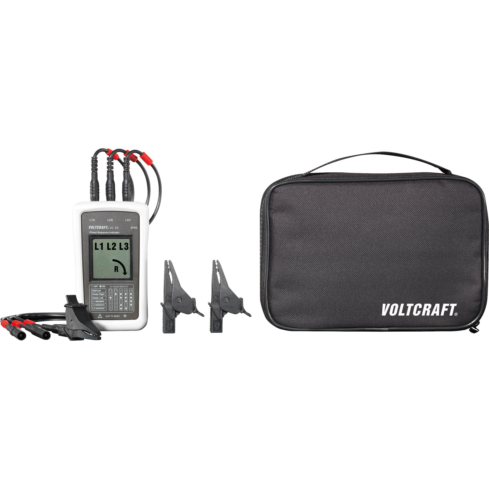 Image of Voltcraft VC35 phase rotation tester
