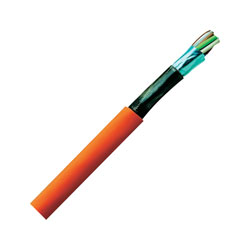 Faber Kabel 100275 Shielded Flame-retardant E30-E90 2 x 2 x 0.5mm² Orange