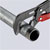 Knipex 83 61 015 Pipe Wrench S-Type With Rapid Adjustment 420mm