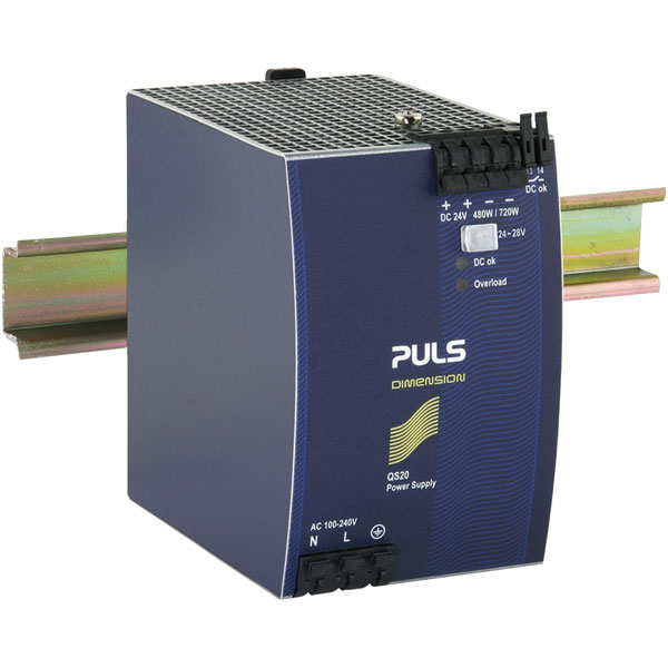 PULS QS20.241-A1 DIN Rail Power Supply Single Phase 24VDC ...