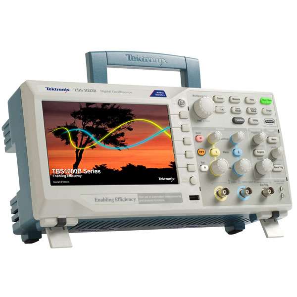 Tektronix TBS1032B 2 Channel Digital Storage Oscilloscope Bandwidth 30MHz |  Rapid Electronics