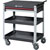 Toolcraft 553942 Service Trolley With Shelf 684 x 469 x 870 mm