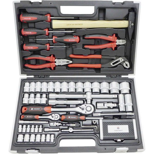 Click to view product details and reviews for Toolcraft 819444 Tool Kit 109 Piece.