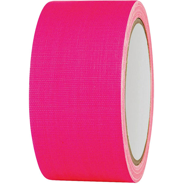  1047024 Fabric Adhesive Tape 50mm x 25m - Neon Pink
