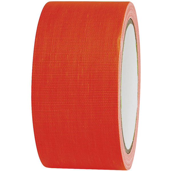  1047027 Fabric Adhesive Tape 50mm x 25m - Neon Orange