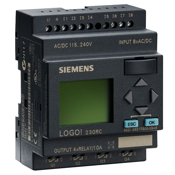 Siemens Simatic lógica módulo logo 24co 6ed1052-2cc01-0ba6
