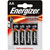 Energizer E300132900 Size AA Alkaline Battery (Pack of 4)