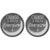 Energizer 638179 Size CR2450 Lithium Coin Cell (Pack of 2)