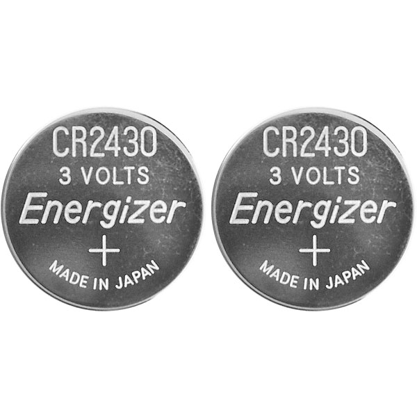  637991 Size CR2430 Lithium Coin Cell (Pack of 2)