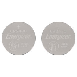 Energizer 637991 Size CR2430 Lithium Coin Cell (Pack of 2)