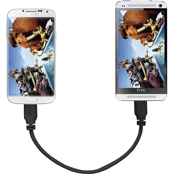 Renkforce 1359890 SuperSoft OTG Mirror Micro USB Cable 0.15m GUCCI サングラス