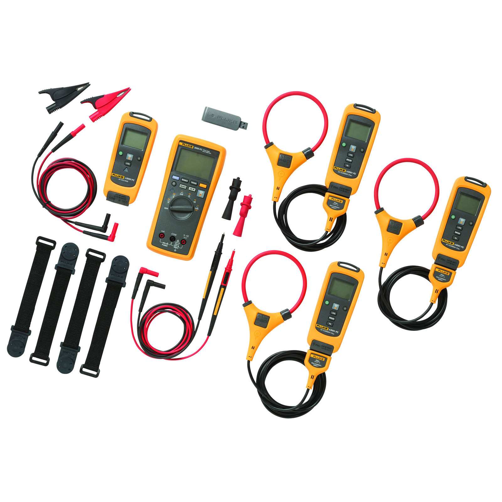 Fluke Flk 3000 Fc Ind Fc Wireless Industrial System Rapid Online