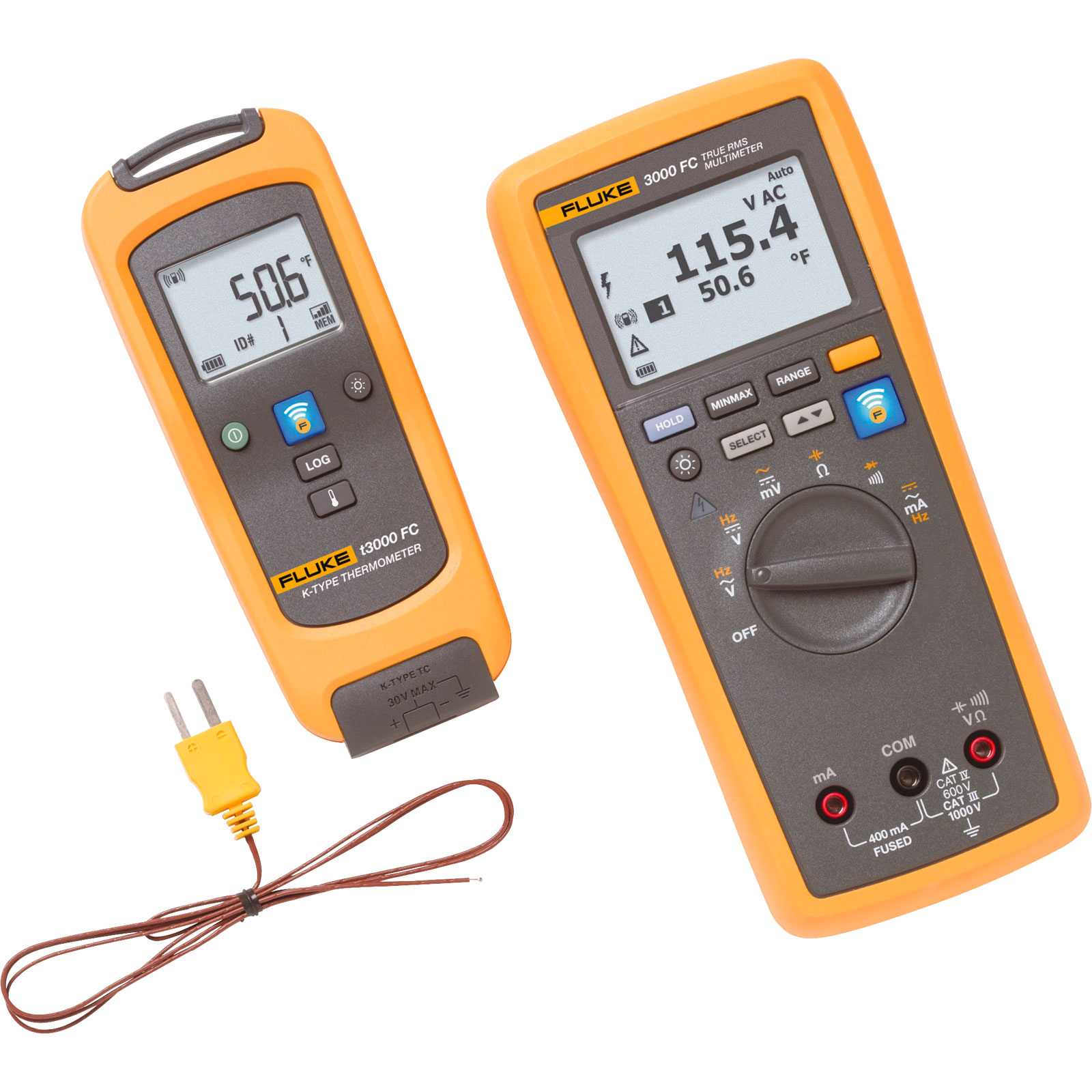 Fluke FLK-T3000 FC Kit FC Wireless Essential Kit with T3000