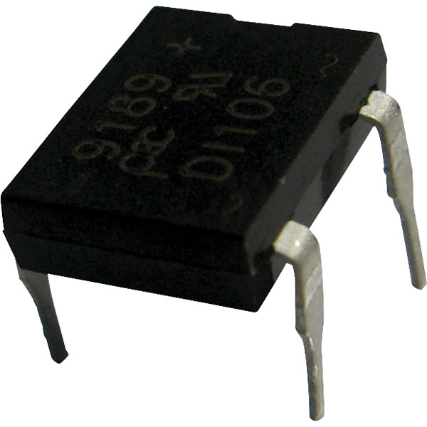 5 x DB106 Bridge Rectifier Diode 1A 800V DIL-4