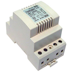 Comatec TBD202024P 20W Din Rail Transformer 230VAC 24VAC 0.8A