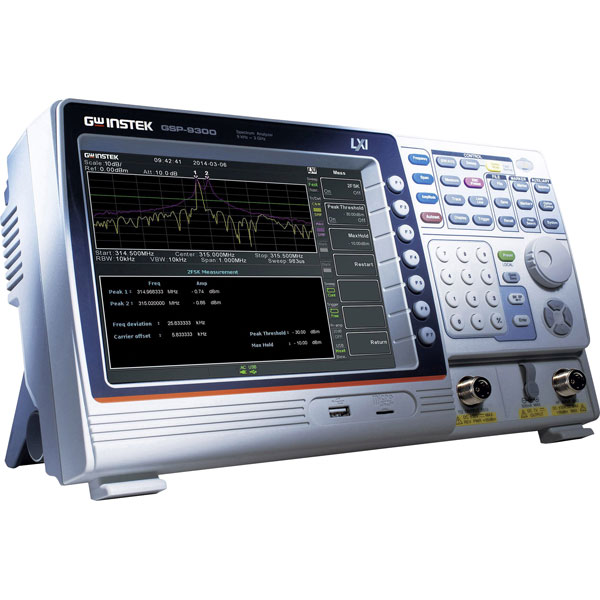 GW Instek GSP9300 TG Spectrum Analyzer Bandwidth 1Hz 1MHz Rapid Online