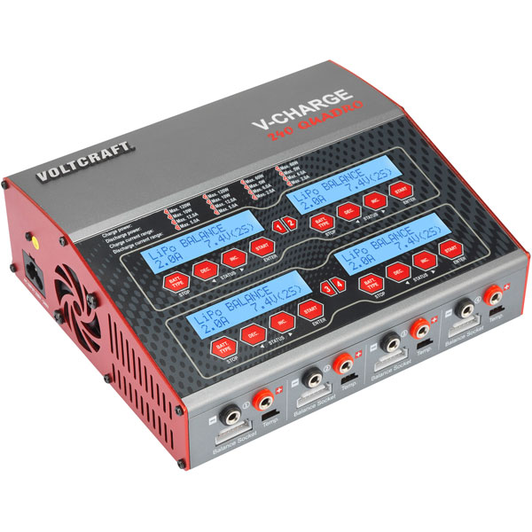 VOLTCRAFT 4016139094694 Multifunction Battery Charger 12V/230V 12A