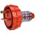 Schneider Electric 56P313EO 13A 250V 3 Pole Industrial Power Plug Orange