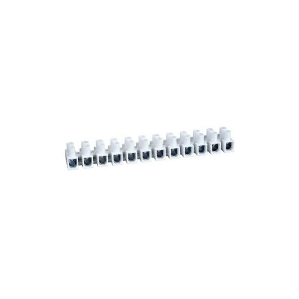  3000440 12-Way Terminal Strips White 30A (pack of 10)