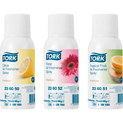 Tork 236056 Mixed Pack Air Freshener Spray 12 x 75ml