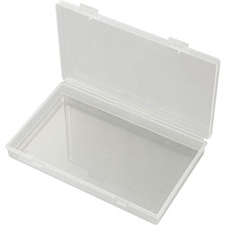 TRU Components E-324-S Assortment Box 176 x 110 x 26mm - 1 Fixed Compartment