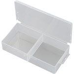 TruComponents SG817-02 Assortment Box 173 x 86 x 35mm - 2 Fixed Compartments