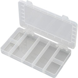 TRU Components PP07-01 Assortment Box 192 x 110 x 24mm - 7 Fixed Compartments