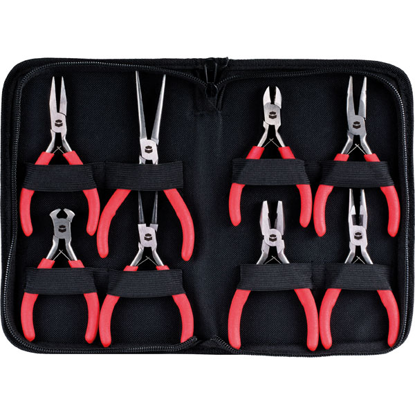 Click to view product details and reviews for Toolcraft 2108752 Electronics And Precision Mechanics Pliers Set 8pcs.