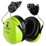 3M™ PELTOR™ Optime™ III Earmuffs, 34 dB, Hi-Viz, Helmet Mounted, H540P3E-475-GB