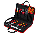 Knipex 00 21 11 Tool Bag Compact Electro - Set of 12