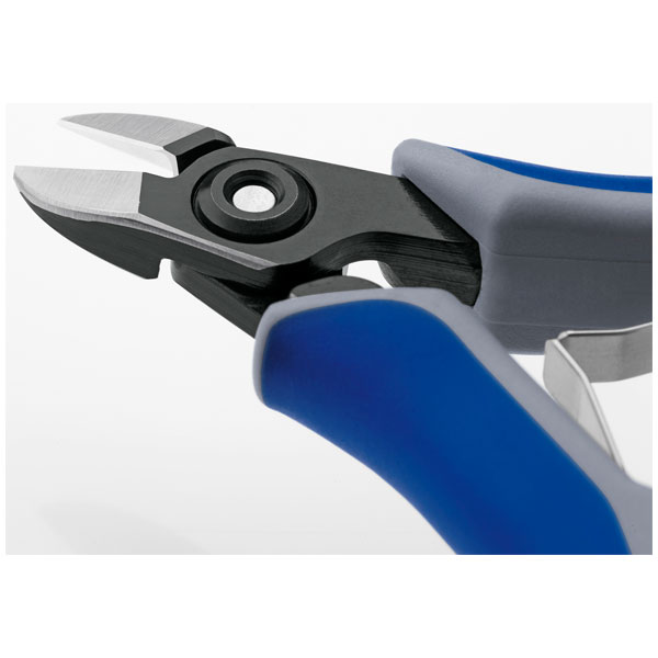 Side Cutting Nippers Wire Cutters 60g Lightweight, Scientific Oblique Mouth Flat Design For Electronics Industry, Jewelry Processing, Fishing(Blue