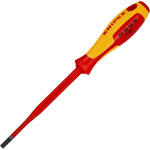 Knipex 98 20 55 SL VDE Slotted Screwdriver 5.5 x 100mm - Slim