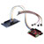 Renkforce RF-4599688 JKMF403 Jumper Ribbon Cable Male to Female 40 Way 300mm