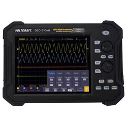 VOLTCRAFT DSO-5104H 100 MHz 4 Ch Hand-Held Oscilloscope (Scope Meter)