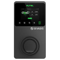 Sevadis EVAUTCS4GLCD MaxiCharger 3 Ph 4G AC LCD Screen 11kw/22kw Socket