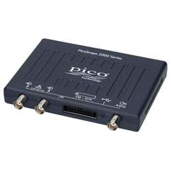 Pico PQ010 2207B MSO Digital PC Based Scope, 2 Analogue Channels, 70MHz, 16C