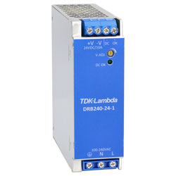 TDK-Lambda DRB240-24-1 24V 10A 240W Single Output Din Rail Power supply