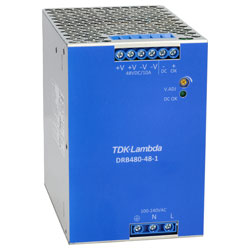 TDK-Lambda DRB480-48-1 48V 20A 480W Single Output Din Rail Power supply