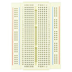 TruComponents 654962 Breadboard slidable Pins:400 86.5 x 64.5 x 8.5 mm