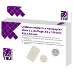 TruComponents 654998 Eurocard PCBUnclad 100mmx60mm 35µm,Pitch:2.54 mm 4 pc(s)