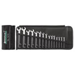 Stahlwille 96400651 12/15 Double-Ended Open Ring Spanner Set 15-piece 3.2 - 14mm