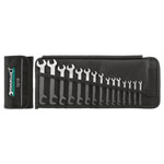Stahlwille 96400653 12/10 Double-Ended Open Ring Spanner Set 10-piece  4 - 11 mm